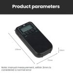 Portable FM/AM/SW Multi-Band High-Sensitivity Clock-Controlled Radio Player, For EU, For US – Bild 3