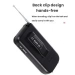 Portable FM/AM/SW Multi-Band High-Sensitivity Clock-Controlled Radio Player, For EU, For US – Bild 6