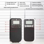 Portable FM/AM/SW Multi-Band High-Sensitivity Clock-Controlled Radio Player, For EU, For US – Bild 7