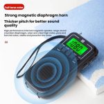 Portable FM/AM/SW Multi-Band High-Sensitivity Clock-Controlled Radio Player, For EU, For US – Bild 9