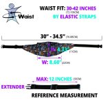 3 Stück bunte Gürteltasche, Gürteltasche, Gürteltasche, Damen-Hüfttasche, Reisetasche – Bild 4