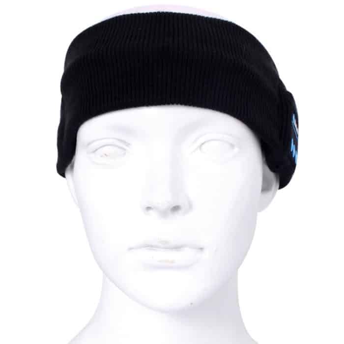 Gestricktes Bluetooth-Freisprech-Sportmusik-Stirnband mit Mikrofon für iPhone/Samsung und andere Bluetooth-Geräte – Bild 5