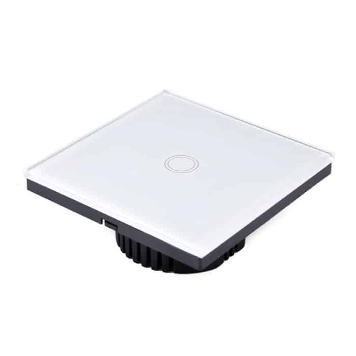 86 mm 1 Gang Wandschalter aus gehärtetem Glas, Smart Home Licht-Touch-Schalter mit RF433-Fernbedienung, AC 110 V–240 V, 86mm 1 Gang/Black, 86mm 1 Gang/Gold, 86mm 1 Gang/White – Bild 4