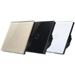 86 mm 1 Gang Wandschalter aus gehärtetem Glas, Smart Home Licht-Touch-Schalter mit RF433-Fernbedienung, AC 110 V–240 V, 86mm 1 Gang/Black, 86mm 1 Gang/Gold, 86mm 1 Gang/White – Bild 10