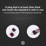 2 Stück RS-01 Universal-Autositzgurt-Verlängerungsschnalle, Black – Bild 4