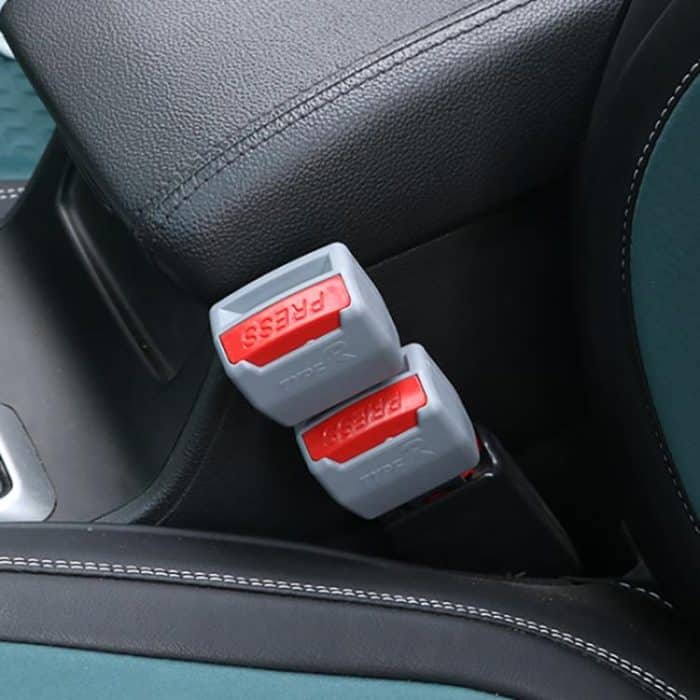 2 Stück RS-01 Universal-Autositzgurt-Verlängerungsschnalle, Black – Bild 6