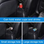 Auto-Multifunktions-Dual-USB-Armlehnenbox-Booster-Pad, Mikrofaser-Leder, gerader Typ, Microfiber Straight Type (Black), Microfiber Straight Type (Black Red), Microfiber Straight Type (Black White) – Bild 6