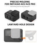 Für Insta360 Ace / Ace Pro Sunnylife Silikon-Objektivdeckelschutz, For Insta360 Ace / Ace Pro, IST-BHT757 Grey – Bild 6