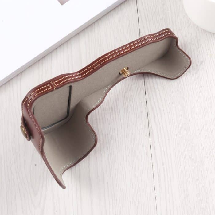 1/4-Zoll-Gewinde PU-Leder-Kamera-Halbgehäusebasis für Nikon Z6 / Z7, For Nikon Z6 – Bild 5