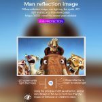 J15 1920 x 1080P HD-Haushalts-Mini-LED-Projektor mit Stativhalterung, unterstützt AV/HDMI x 1/USB x1/TF x 1, UK Plug, AU Plug – Bild 11