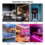 CJ-1206 12V 6A 5m IP65 wasserdichtes Silikon-Neon-LED-Streifenlicht, US-Stecker – Bild 10