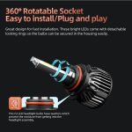 2 PCS DC9-36V / 25W / 6000K / 2500LM IP68 Wasserdichter Auto-LED-Scheinwerfer, F2 880 / 881 / H27, F2 9004 / HB1, F2 9005 / HB3 / H10, F2 9006 / HB4, F2 9007 / HB5, F2 9012, F2 H1, F2 H3, F2 H4 / HB2 / 9003, F2 H7, F2 H8 / H9 / H11, F2 H13 – Bild 7