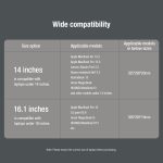 NILLKIN Water Wave Texture Vielseitige Laptophülle, For 14.0 inch and Below, For 16.0 inch and Below – Bild 11