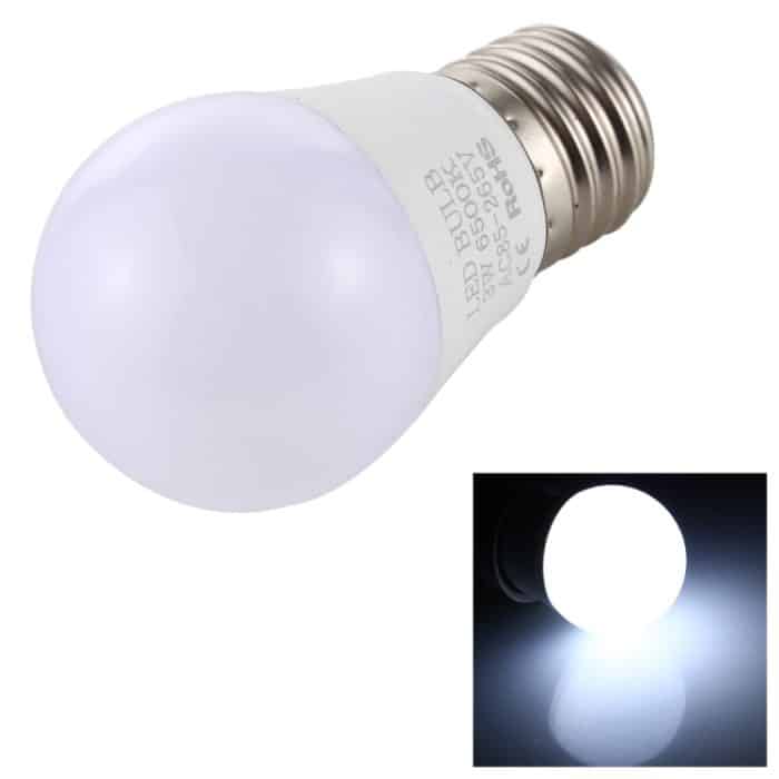 EDA00172401-4.jpg LED-Energiesparlampe, weißes Licht, 6000–6500 K, AC 85–265 V, 3W 270LM, 5W 40LM, 7W 630LM, 9W 810LM, 5W, 12W 1080LM, 15W 1350LM, 18W 1620LM, 20W 1800LM, 9W, 12W – Bild 1