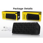 NewRixing NR-3021 TWS Bluetooth-Lautsprecher mit hohlem Dreiecksmuster – Bild 8