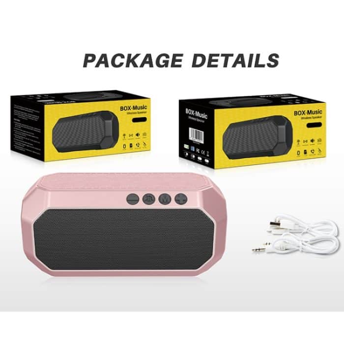 NewRixing NR-4000 TWS Mesh Polygon Music Box Concept Bluetooth-Lautsprecher – Bild 7