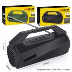 NewRixing NR-4025FM Tragbarer Bluetooth-Lautsprecher für den Außenbereich, spritzwassergeschützt, wasserfest, unterstützt Freisprechen/TF-Karte/FM/U-Disk – Bild 10