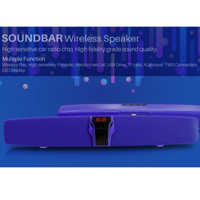 NewRixing NR-7017 Tragbarer Bluetooth-Außenlautsprecher, unterstützt Freisprechen / TF-Karte / FM / U-Disk – Bild 4