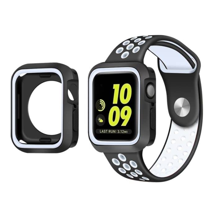 Zweifarbige, stoßfeste Schutzhülle, For Apple Watch Series 9 / 8 / 7 41mm, For Apple Watch Series 9 / 8 / 7 45mm – Bild 2