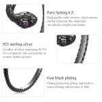 S925 Sterling Silber Mysteriöses Schlangenfrauen klingeln – Bild 4