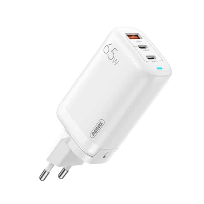 REMAX RP-U55 Territory Series 65W USB+Dual USB-C / Typ-C Schnittstelle Schnellladegerät – Bild 1