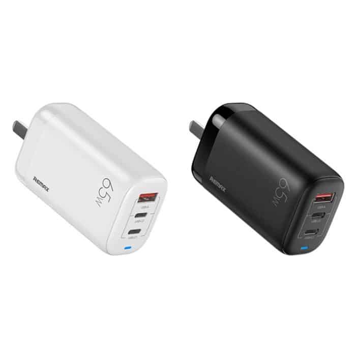 REMAX RP-U55 Territory Series 65W USB+Dual USB-C / Typ-C Schnittstelle Schnellladegerät – Bild 8