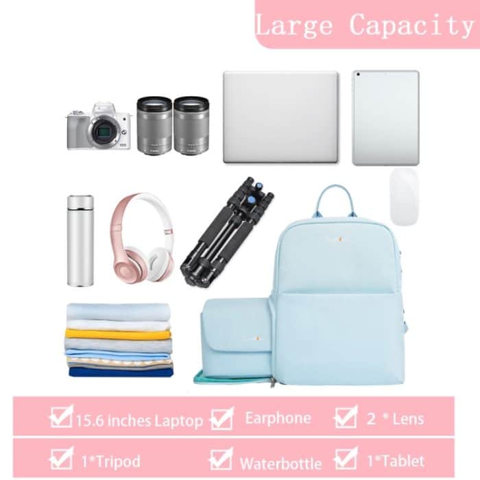 CADeN D75 Kamerarucksäcke, große, stoßfeste Kamera-Objektivtaschen, 37 x 30 x 17cm, 42 x 30 x 17cm – Bild 10