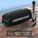 HOPESTAR A6 Max IPX6 wasserdichter tragbarer Bluetooth-Außenlautsprecher, A6 Max – Bild 5