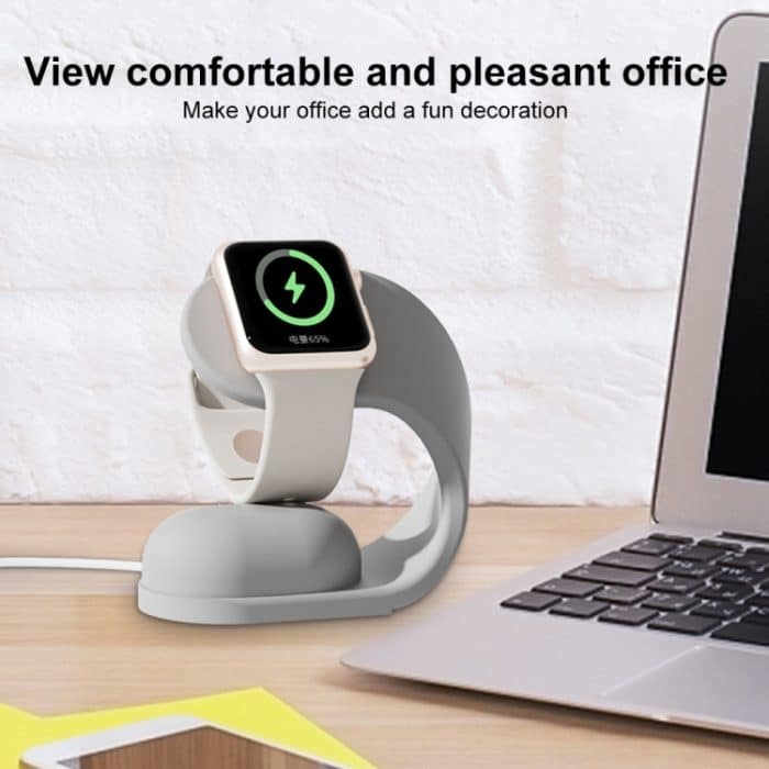 U-förmiger Silikon-Ladehalter für Smartwatches, For Apple Watch Series – Bild 6