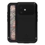 LOVE MEI Metall stoßfeste wasserdichte staubdichte Handyhülle, For iPhone 15 Pro, For iPhone 15 Plus, For iPhone 15