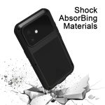LOVE MEI Metall stoßfeste wasserdichte staubdichte Handyhülle, For iPhone 15 Pro, For iPhone 15 Plus, For iPhone 15 – Bild 5