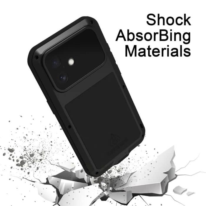 LOVE MEI Metall stoßfeste wasserdichte staubdichte Handyhülle, For iPhone 15 Pro, For iPhone 15 Plus, For iPhone 15 – Bild 5