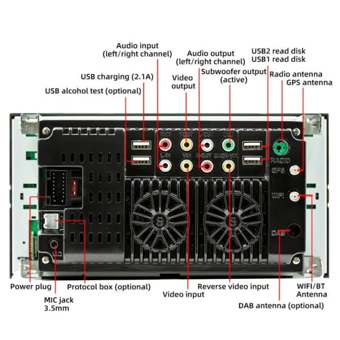 Für Ford Transit 7 Zoll Android Navigationsgerät unterstützt WiFi / GPS / RDS, 1GB+16GB, 2GB+32GB – Bild 4