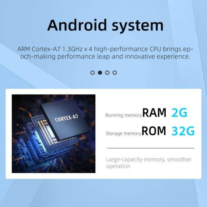 Für Ford Transit 7 Zoll Android Navigationsgerät unterstützt WiFi / GPS / RDS, 1GB+16GB, 2GB+32GB – Bild 7