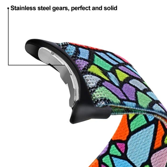 Bemaltes buntes Nylon-Uhrenarmband, For Google Pixel Watch 2 / Pixel Watch – Bild 7