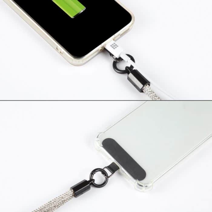 Funkelndes Diamant-rundes Anti-Verlust-Seil, Long Lanyard, Short Lanyard – Bild 5