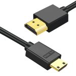 HDMI-zu-Mini-HDMI-4K-UHD-18-Gbit/s-Videoverbindungskabel, 0.3m, 0.5m, 1m