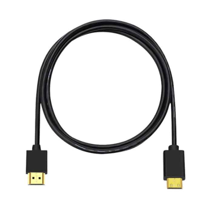 HDMI-zu-Mini-HDMI-4K-UHD-18-Gbit/s-Videoverbindungskabel, 0.3m, 0.5m, 1m – Bild 2