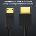 HDMI-zu-Mini-HDMI-4K-UHD-18-Gbit/s-Videoverbindungskabel, 0.3m, 0.5m, 1m – Bild 6