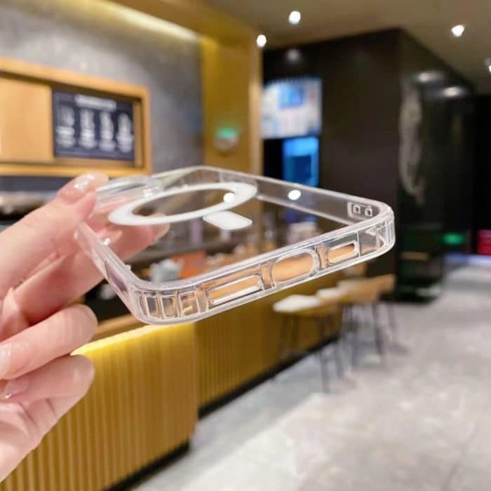 MagSafe magnetisches TPU-Case aus transparentem Acryl – Bild 5