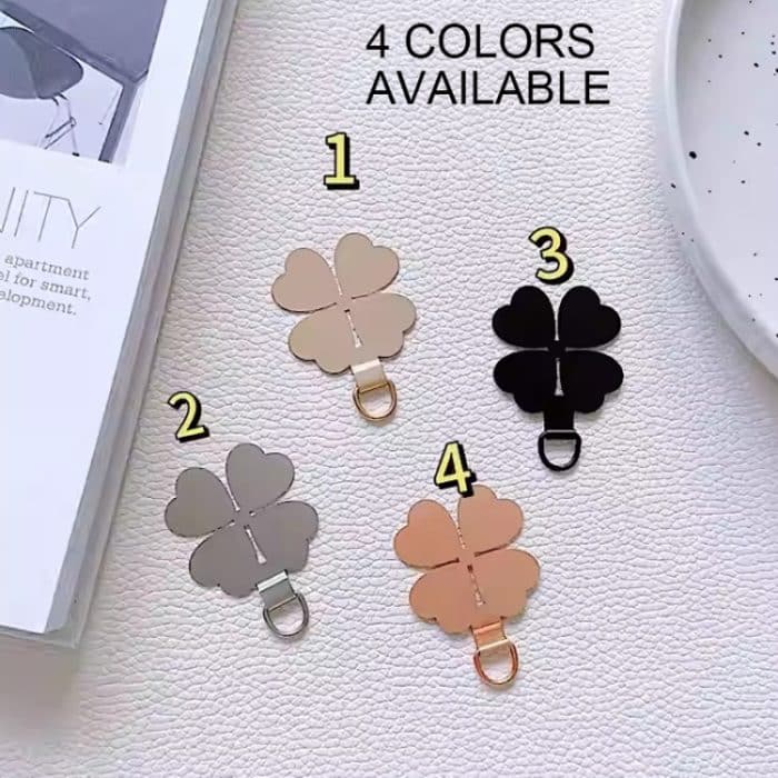 Vierblättrige Metall-Befestigungsdichtung für Handy-Lanyards – Bild 6