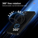 Kohlefaser-MagSafe-Telefonhülle mit 360 Grad drehbarer Halterung – Bild 2