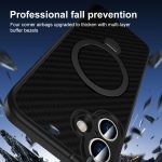 Kohlefaser-MagSafe-Telefonhülle mit 360 Grad drehbarer Halterung – Bild 5