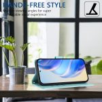 RFID-Telefonhülle aus Leder mit Wabenprägung, For iPhone XR, For iPhone XS Max, For iPhone 8 Plus / 7 Plus – Bild 6