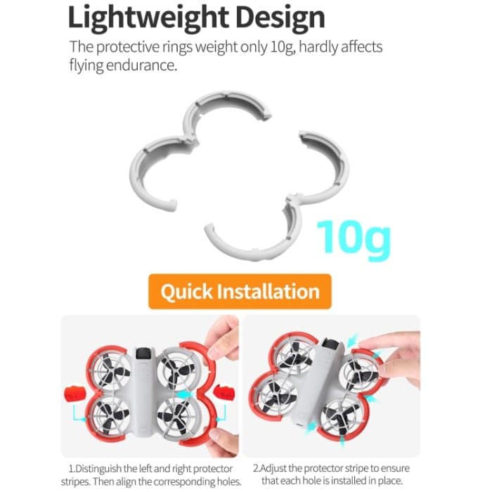 Sunnylife Propellerschutzschutz Antikollisionsringabdeckung, For DJI Neo – Bild 9