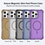 Skin Feel MagSafe Handyhülle, For iPhone 15 Plus / 14 Plus, For iPhone 15, For iPhone 14 / 13, For iPhone 14 Pro, For iPhone 14 Pro Max, For iPhone 13 Pro Max – Bild 2