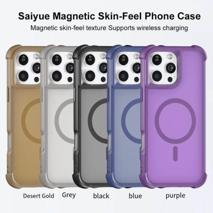 Skin Feel MagSafe Handyhülle, For iPhone 15 Plus / 14 Plus, For iPhone 15, For iPhone 14 / 13, For iPhone 14 Pro, For iPhone 14 Pro Max, For iPhone 13 Pro Max – Bild 2