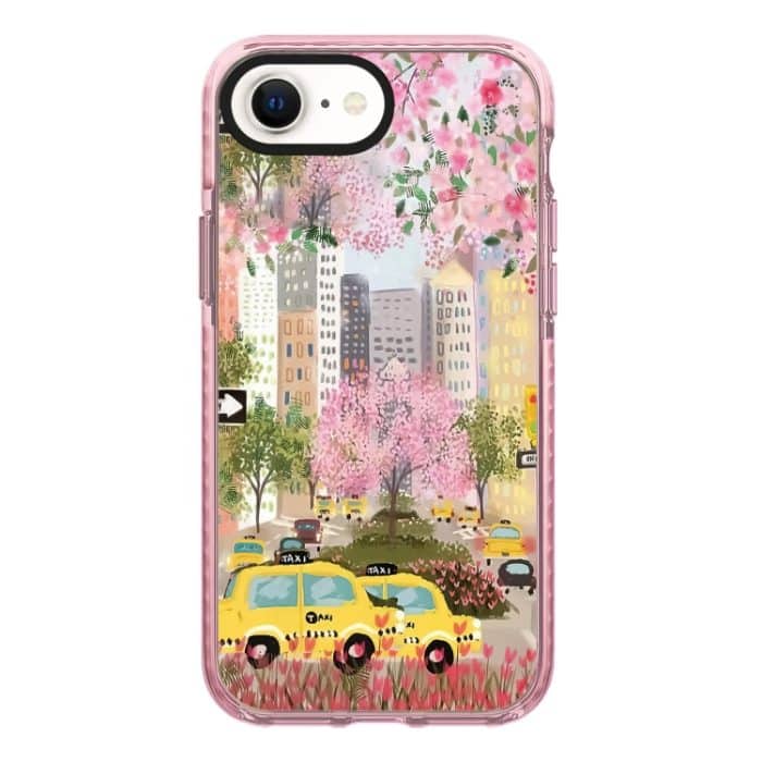 EDA007335401A.jpg Einfaches Illustrationsmuster Vollständige Abdeckung Handyhülle, For iPhone 7 / 8 / SE 2020 2022 – Bild 1