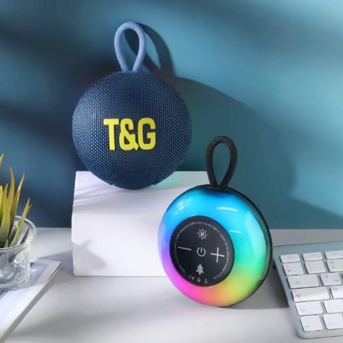 T&G TG-422 TWS Outdoor IPX6 Tragbarer kabelloser Bluetooth-Lautsprecher mit RGB-Licht – Bild 4