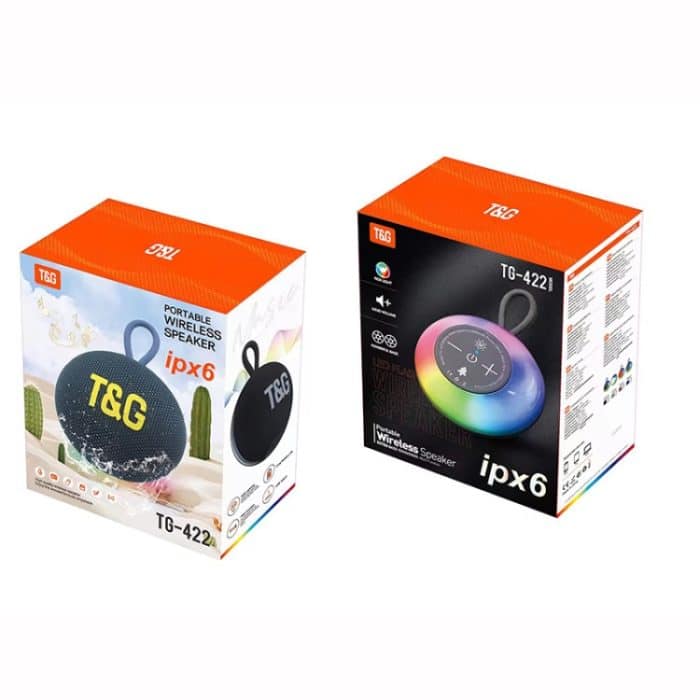 T&G TG-422 TWS Outdoor IPX6 Tragbarer kabelloser Bluetooth-Lautsprecher mit RGB-Licht – Bild 7